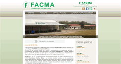 Desktop Screenshot of comercialfacma.cl